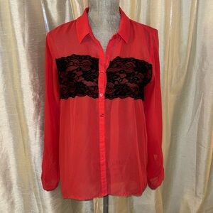 Maurice’s sheer button up